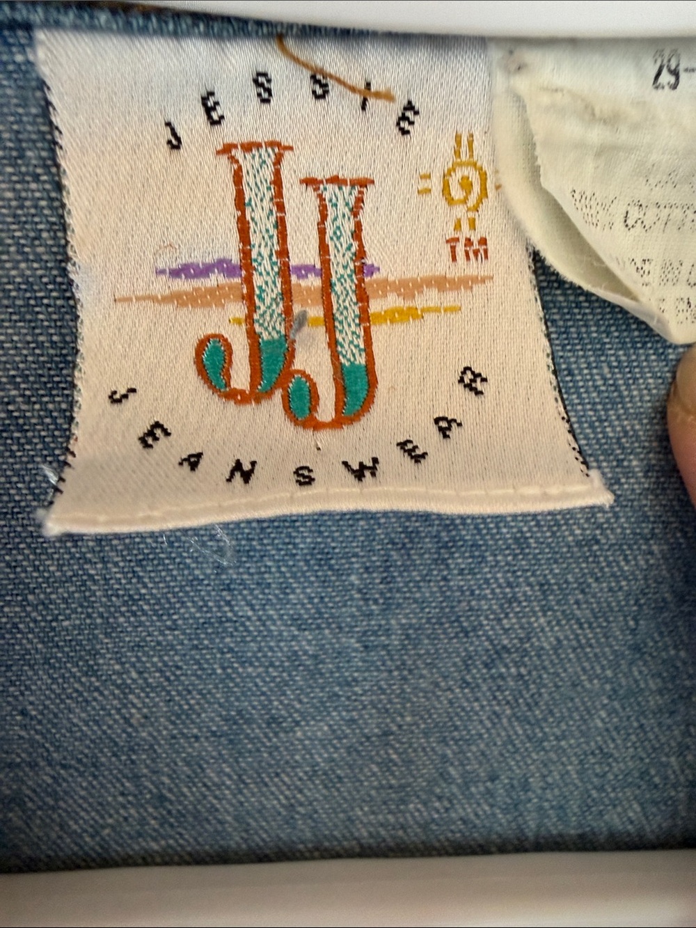 Festival fun at the stampede vintage denim dress - Picture 8 of 8